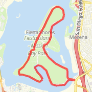 Fiesta Island outside loop