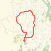 Easy post-Fun Run loop w/ breconshire, whitworth