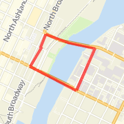 A run mapped on 03/01/2011