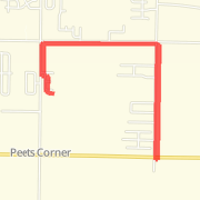 5 miles - East on Newby