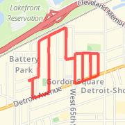 Detroit to Herman zig zags