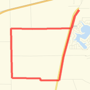 9 miler @ mom's house 