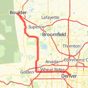 denver to bouder