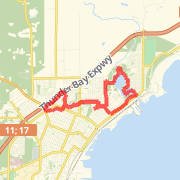 A run mapped on 03/04/2011