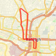 A run mapped on 03/05/2011