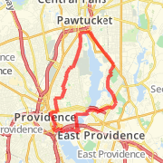  Providence Almost Half M Run route image