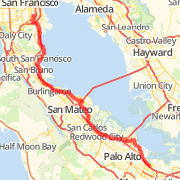 SF2G (SF 2 G)  Bayway route