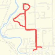 A run mapped on 03/07/2011