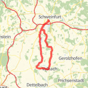 Schweinfurt - Volkach and back