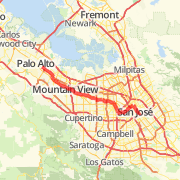 Commute to San Jose - Flat route from Palo Alto