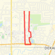 DeKalb 2.2 mile run