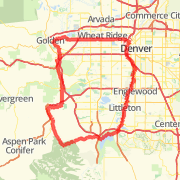 Denver-Chatfield-DeerCreek-Morrison-Golden Loop