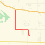 6 miles - Mooresville to Newby to Cambridge to Hwy 72 and back