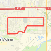 6.5 mile run