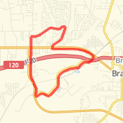 7 miler around brandon from the library