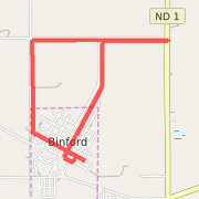 Binford West Square + to Hwy 1