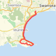 Sort Swansea bay Cycle
