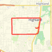 6mi. Alpine Hwy. 10400N 6800W Loop