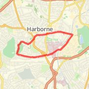 Short Canal run Harborne/canal