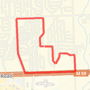 4 mile run main roads