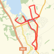 Vale of Leven 10K route