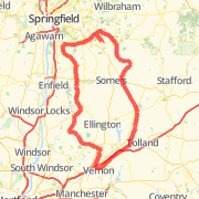 51 Mile loop - Ends with Hills