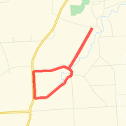 A run mapped on 03/19/2011