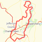 A ride mapped on 03/19/2011