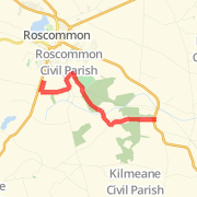 14.57 km run out Moate Park