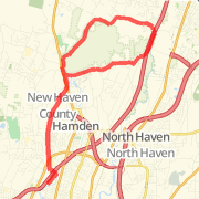 Hamden railtrail-Sleeping Giant lollipop