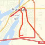 Moses Lake 7 miles