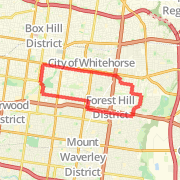 Nuna Pool Run - 17km Canterbury, Station, Burwood, Hoanover, Pool