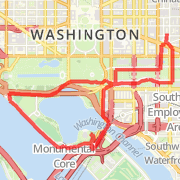 A run mapped on 03/21/2011