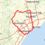 Mississauga Road - 150 Km/h