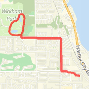 2011/03/23 5.36 miles Lake Washington to Wickham Park