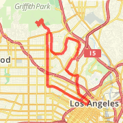 Downtown to Griffith Observatory loop