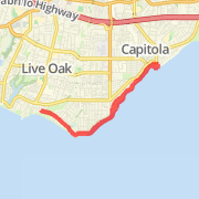 East Cliff: Brandy's House to Capitola