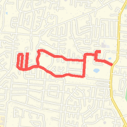 5 mile run on Talitha to Billtown and Back Gutenburg