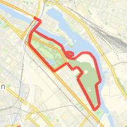 park and mini island.  6.5mile