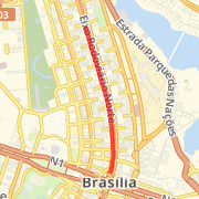 Eixao 10 Km - percurso de provas