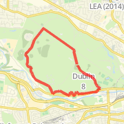 Pheonix Park Brick Session Bike Route