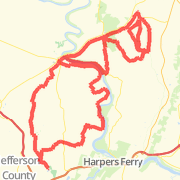 A ride mapped on 03/27/2011