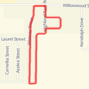 Willowcrest 1 mi.