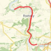 Podel Vltavy z Prahy do Reze