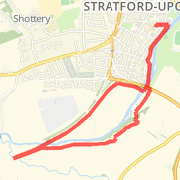 KES river path return via Greenway