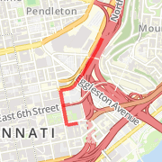 A ride mapped on 03/29/2011