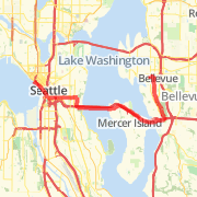 Bellevue Square to Myrtle Edwards Park