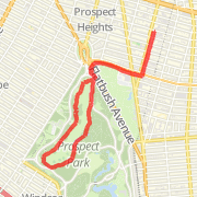 Run to the park, inside loop