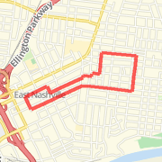 A run mapped on 03/30/2011