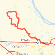 St Paul 34mi loop